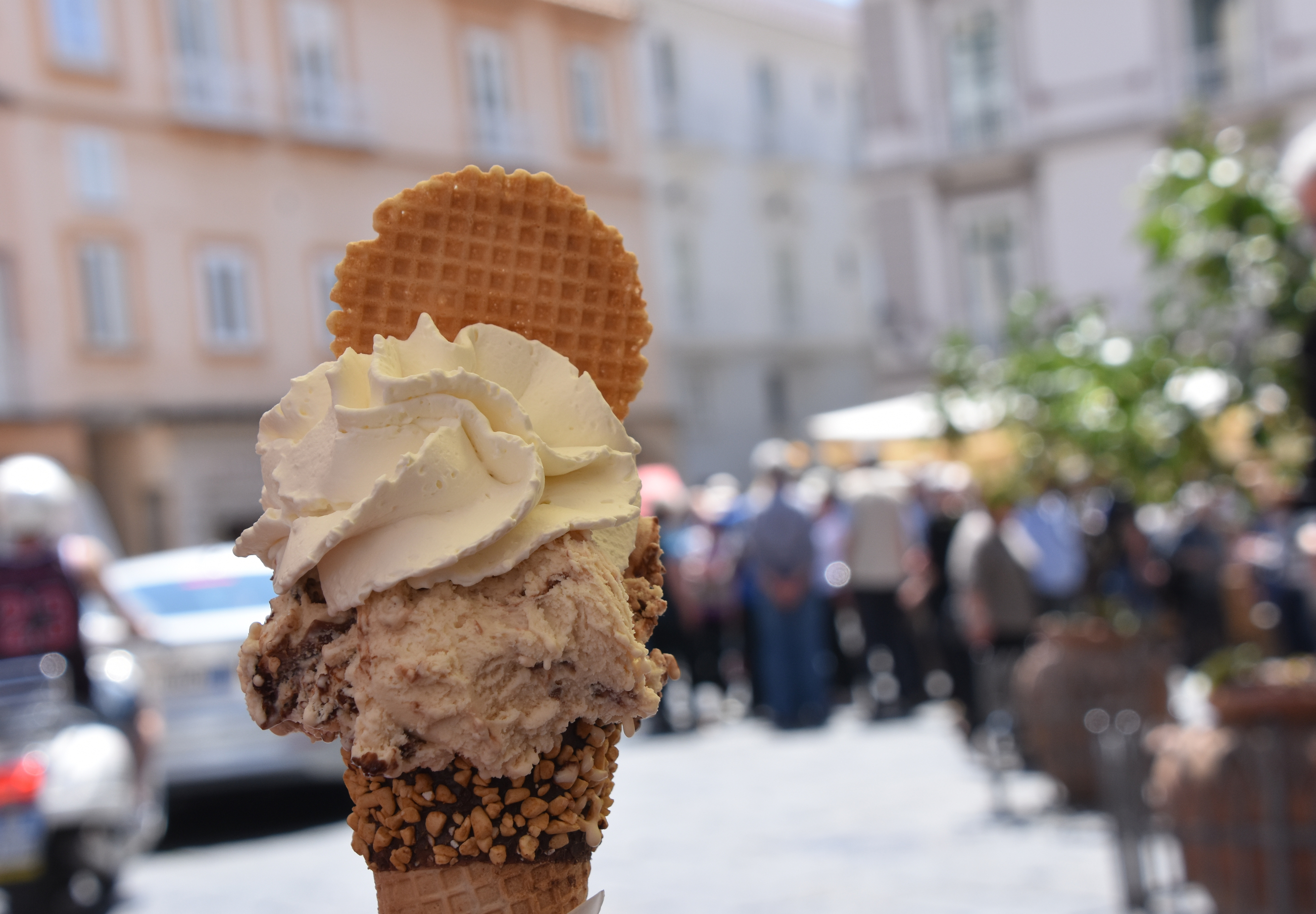 ice cream streets of italy
